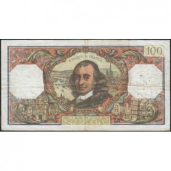 F 65-56 - 04/02/1977- 100 francs - Corneille - Série G.1036 - Etat : TB