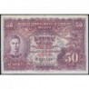 Malaisie Britannique - Pick 10b_2 - 50 cents - Série A/31 - 01/07/1941 - Etat : TTB+