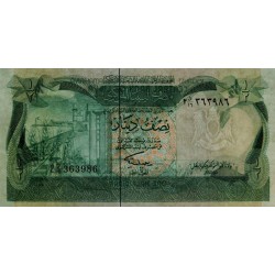 Libye - Pick 44a - 1 dinar - Série 2C/1 - 1980 - Etat : NEUF