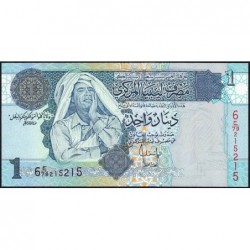 Libye - Pick 68b - 1 dinar - Série ‭6 ج/79 - 2008 - Etat : NEUF