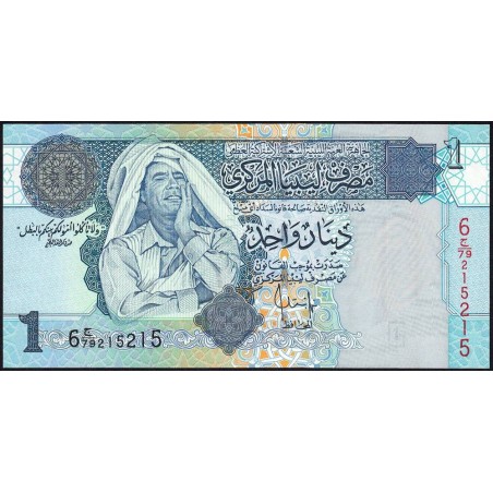 Libye - Pick 68b - 1 dinar - Série 6C/79 - 2008 - Etat : NEUF