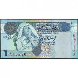 Libye - Pick 68b - 1 dinar - Série ‭6 ج/102 - 2008 - Etat : NEUF