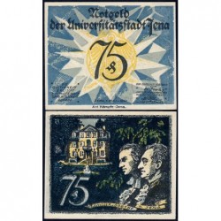Allemagne - Notgeld - Jena - 75 pfennig - 01/05/1921 - Etat : NEUF