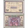 Pologne - Notgeld - Pyritz (Pyrzyce) - 50 pfennig - Type 2 - 01/11/1921 - Etat : SPL