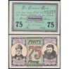 Pologne - Notgeld - Pyritz (Pyrzyce) - 75 pfennig - Type 2 - 01/11/1921 - Etat : SPL