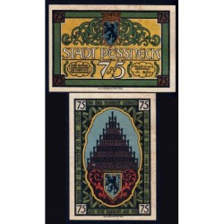 Allemagne - Notgeld - Pössneck - 75 pfennig - 1921 - Etat : SUP