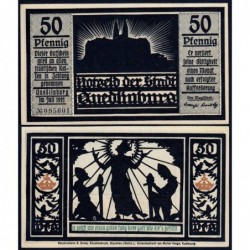 Allemagne - Notgeld - Qedlinburg - 50 pfennig - 07/1921 - Etat : NEUF