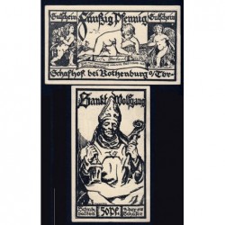 Allemagne - Notgeld - Rothenburg-ob-der-Taubel - 50 pfennig - 1921 - Etat : pr.NEUF