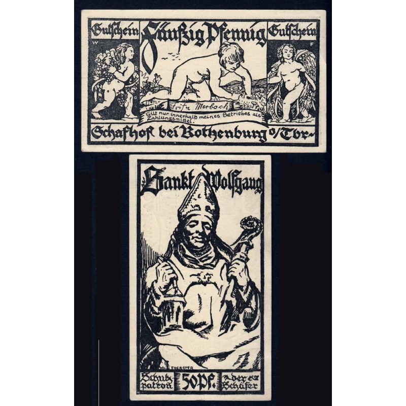 Allemagne - Notgeld - Rothenburg-ob-der-Taubel - 50 pfennig - 1921 - Etat : pr.NEUF