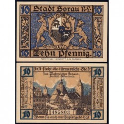Pologne - Notgeld - Sorau (Zary) - 10 pfennig - 01/03/1921 - Etat : NEUF