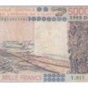 Mali - Pick 407Di - 5'000 francs - Série Y.011 - 1990 - Etat : TB-
