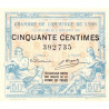 Lyon - Pirot 77-3 - 50 centimes - Sans série - 09/09/1915 - Etat : SUP+