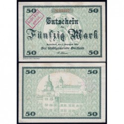 Allemagne - Notgeld - Rudolstadt - 50 mark - 01/12/1918 - Etat : SUP+