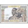Niger - Pick 603Hm - 1'000 francs - Série S.164 - Sans date (1976) - Etat : TTB