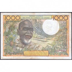 Niger - Pick 603Hm - 1'000 francs - Série S.164 - Sans date (1976) - Etat : TTB