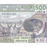 Niger - Pick 606Hk - 500 francs - Série R.20 - 1989 - Etat : NEUF