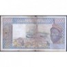 Niger - Pick 608He - 5'000 francs - Série W.010 (remplacement) - 1989 - Etat : TB