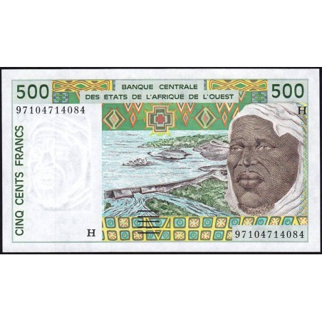 Niger - Pick 610Hh - 500 francs - 1997 - Etat : NEUF