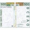 Niger - Pick 610Hh - 500 francs - 1997 - Etat : NEUF