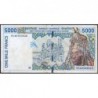 Niger - Pick 613Hc - 5'000 francs - 1995 - Etat : TTB-