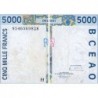 Niger - Pick 613Hc - 5'000 francs - 1995 - Etat : TTB-
