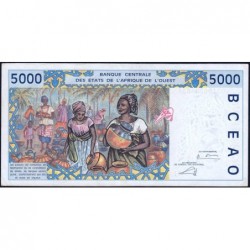 Niger - Pick 613Hl - 5'000 francs - 2003 - Etat : SUP