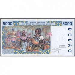 Niger - Pick 613Hl - 5'000 francs - 2003 - Etat : TTB+