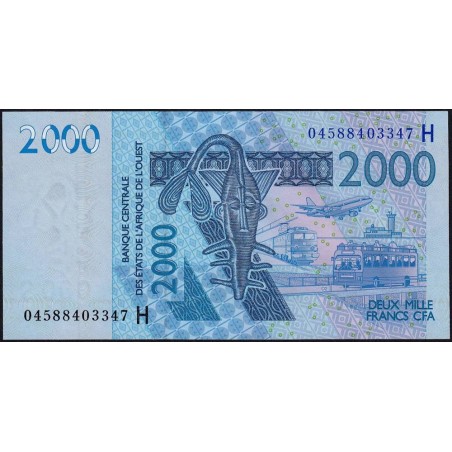 Niger - Pick 616Hb - 2'000 francs - 2004 - Etat : NEUF