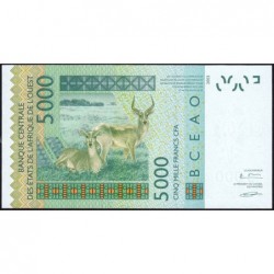 Niger - Pick 617Hc - 5'000 francs - 2005 - Etat : NEUF