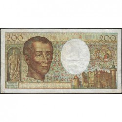 F 70-01 - 1981 - 200 francs - Montesquieu - Série G.006 - Etat : TB-