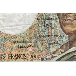 F 70-03 - 1983 - 200 francs - Montesquieu - Série H.015 - Etat : B+
