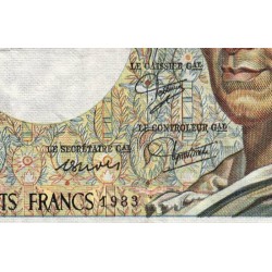 F 70-03 - 1983 - 200 francs - Montesquieu - Série P.020 - Etat : TB