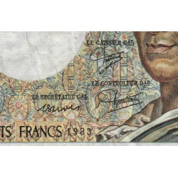 F 70-03 - 1983 - 200 francs - Montesquieu - Série X.021 - Etat : TB-