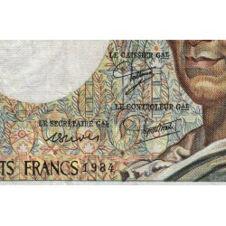 F 70-04 - 1984 - 200 francs - Montesquieu - Série C.022 - Etat : TB-