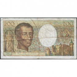 F 70-04 - 1984 - 200 francs - Montesquieu - Série B.023 - Etat : TB-
