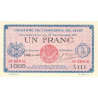 Lyon - Pirot 77-15 - 1 franc - 5e série 1005 - 13/09/1917 - Etat : SUP+