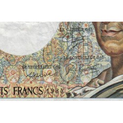 F 70-04 - 1984 - 200 francs - Montesquieu - Série J.025 - Etat : TB