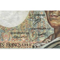 F 70-05 - 1985 - 200 francs - Montesquieu - Série U.032 - Etat : B+