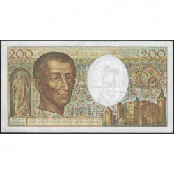 F 70-06 - 1986 - 200 francs - Montesquieu - Série U.038 - Etat : TTB-