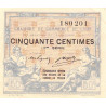 Lyon - Pirot 77-18 - 50 centimes - 10me série - 16/10/1919 - Etat : SUP+