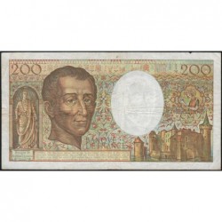 F 70-06 - 1986 - 200 francs - Montesquieu - Série R.041 - Etat : B+