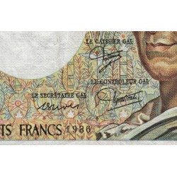 F 70-06 - 1986 - 200 francs - Montesquieu - Série L.042 - Etat : TB-