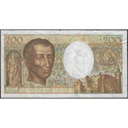 F 70-07 - 1987 - 200 francs - Montesquieu - Série L.044 - Etat : TB-