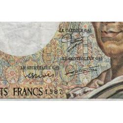 F 70-07 - 1987 - 200 francs - Montesquieu - Série B.046 - Etat : TB-