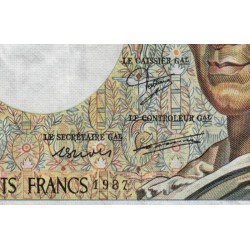 F 70-07 - 1987 - 200 francs - Montesquieu - Série C.046 - Etat : TTB-