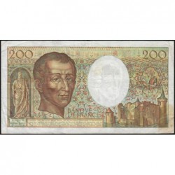F 70-07 - 1987 - 200 francs - Montesquieu - Série C.048 - Etat : B+