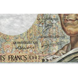F 70-07 - 1987 - 200 francs - Montesquieu - Série E.050 - Etat : TB