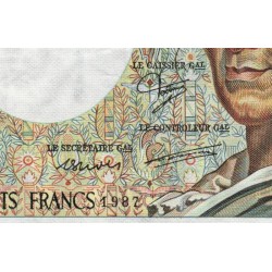 F 70-07 - 1987 - 200 francs - Montesquieu - Série C.052 - Etat : TTB-