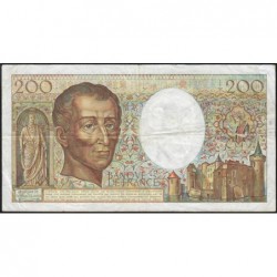 F 70-08 - 1988 - 200 francs - Montesquieu - Série D.056 - Etat : TB