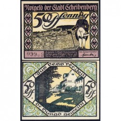 Allemagne - Notgeld - Scheibenberg - 50 pfennig - 01/07/1921 - Etat : NEUF